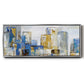 City Blues I - Floater Framed Canvas Print