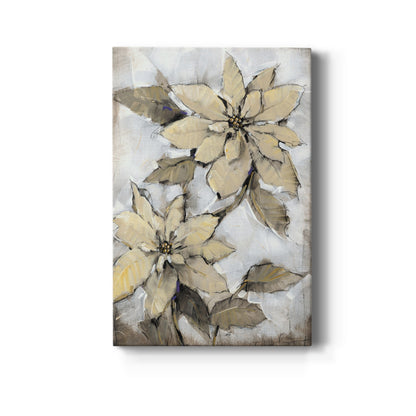 Poinsettia Study I - Canvas Art Print