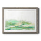 Green Mist Vista I - Barnwood Framed Art Print