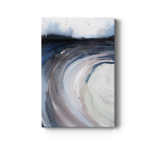 Geode Valley I Premium Gallery Wrapped Canvas - Ready to Hang