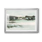 Turquoise Marsh II - Modern Framed Art Print