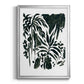 Ink Jungle II - Modern Framed Canvas Print