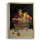 Fruit Basket I Revisit - Modern Framed Canvas Print