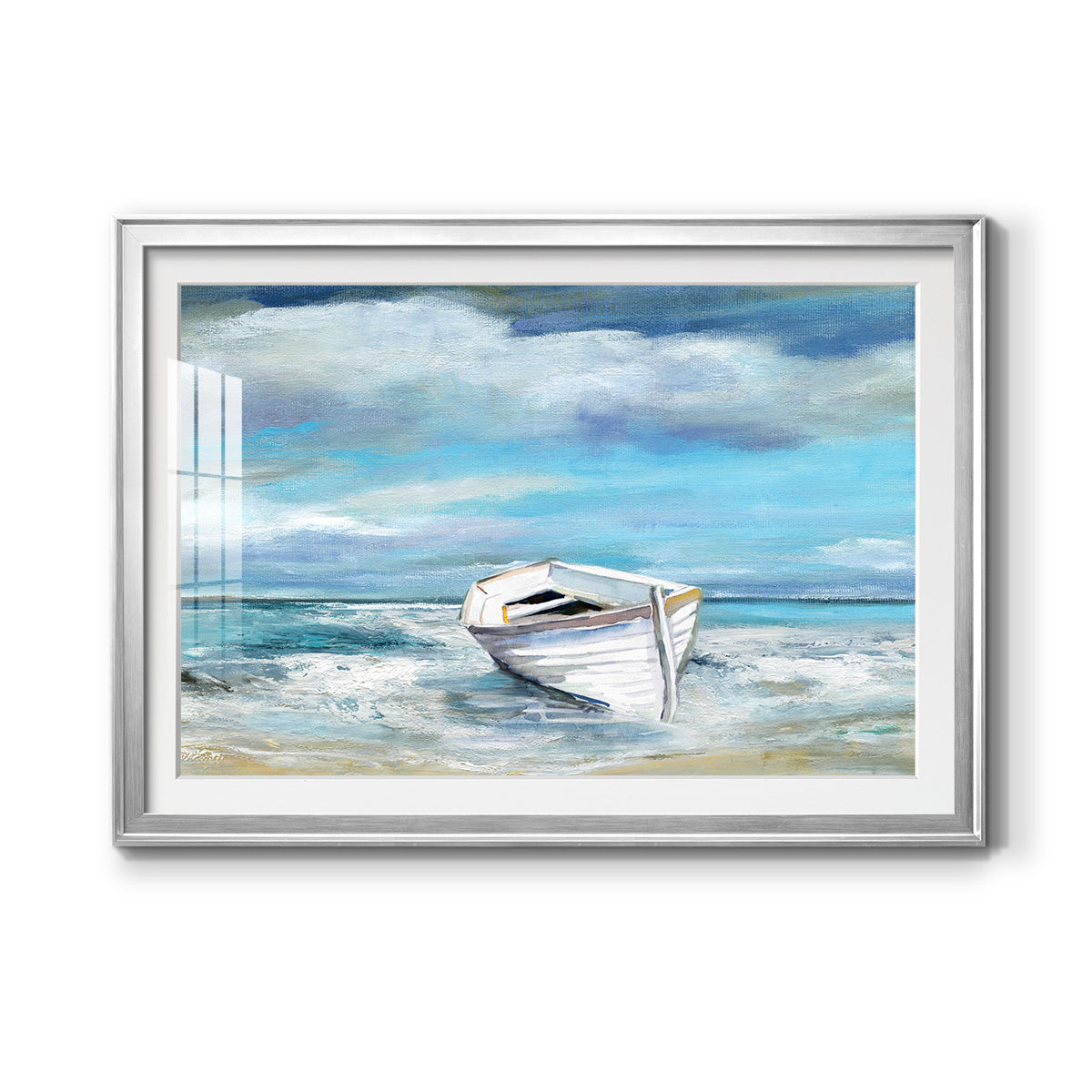 Classic Coast - Modern Framed Art Print