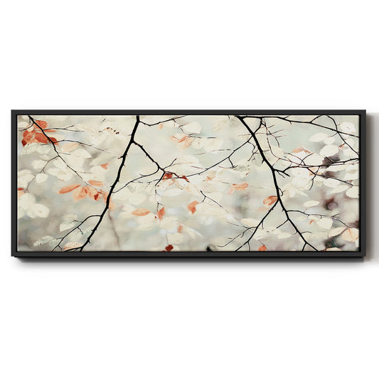 Simplicity - Floater Framed Canvas Print
