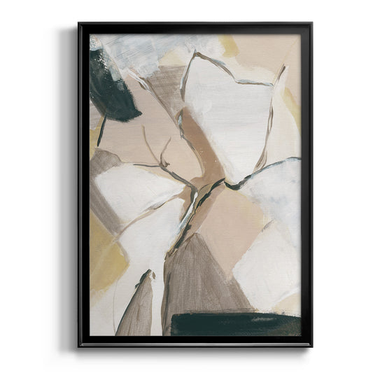 Marble Lines I - Modern Framed Canvas Print