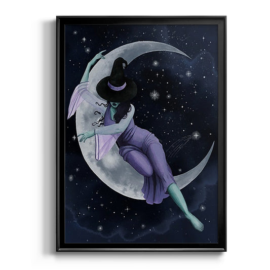 Star Sorceress II - Modern Framed Canvas Print