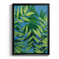 Ocean Vines I - Modern Framed Canvas Print