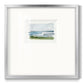 Coastline Splash II - Double Matboard Framed Print