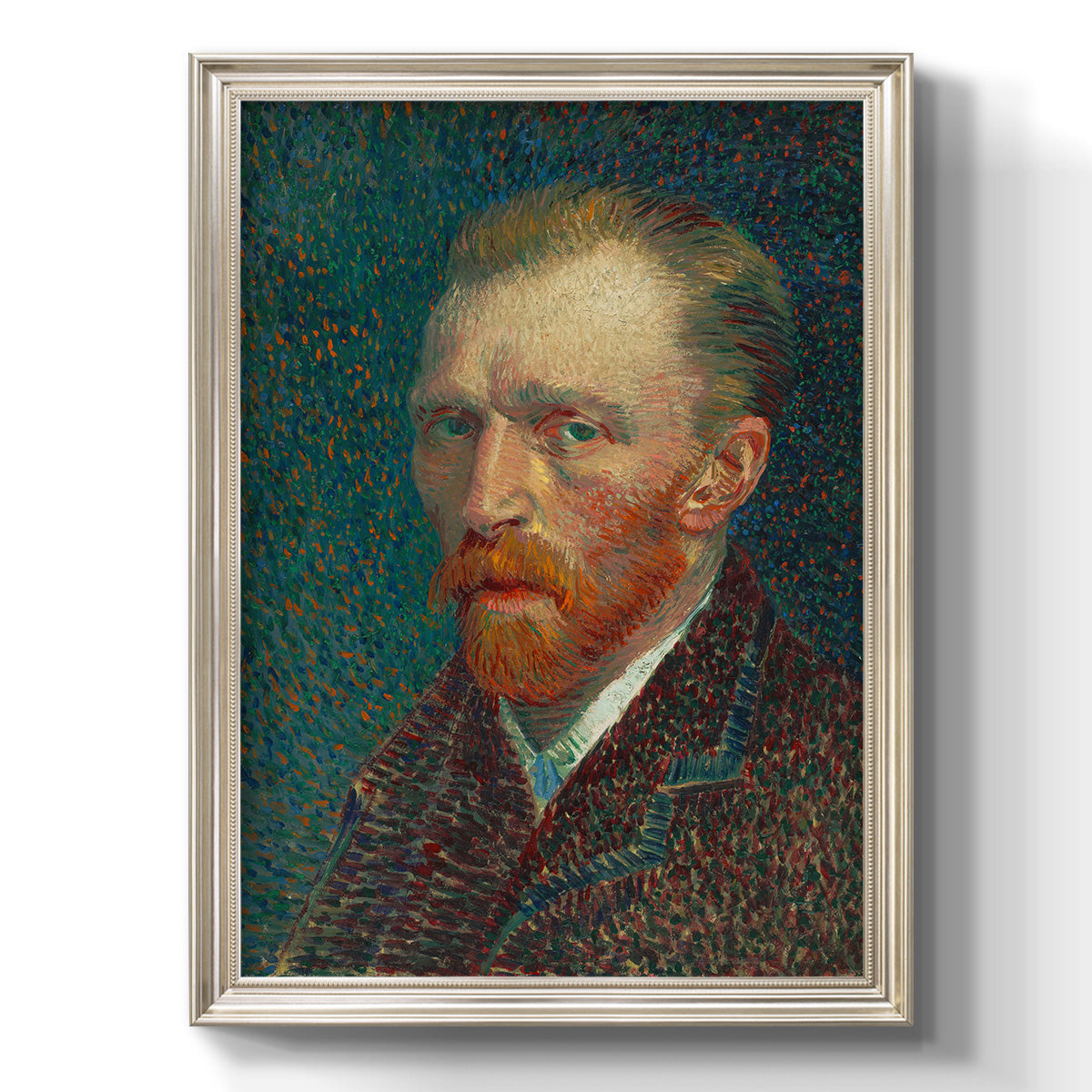 Self-Portrait, 1887 - Ornate Framed Canvas Print