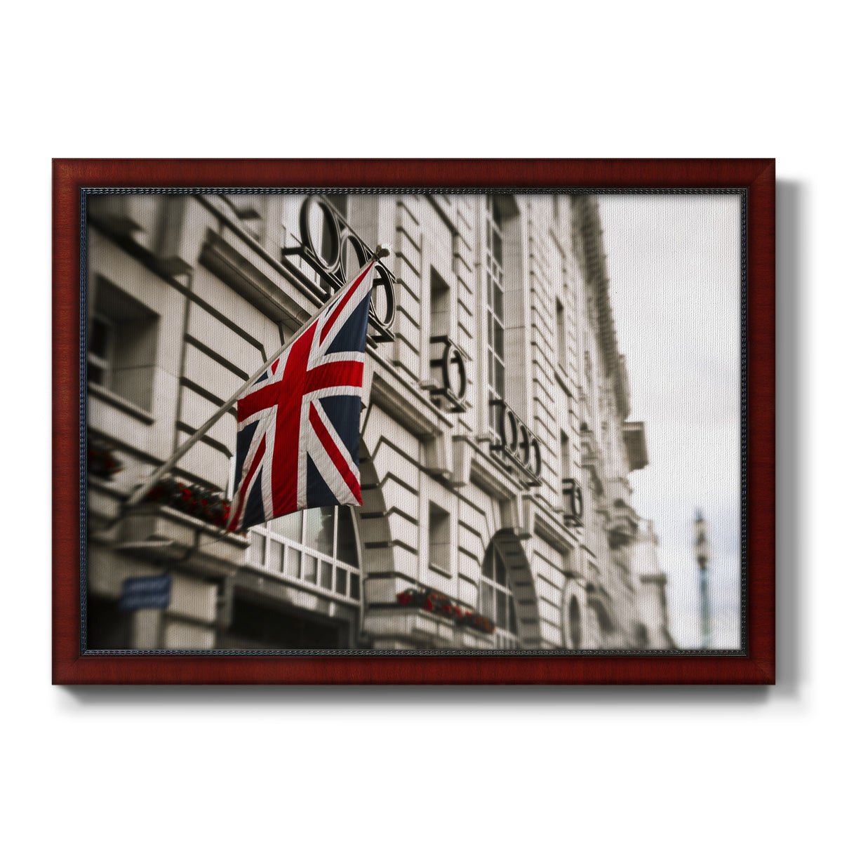 London Scene II Premium Framed Canvas- Ready to Hang