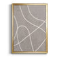 Fissures I - Modern Framed Canvas Print