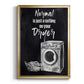 Normal Is Just A Setting - Modern Framed Canvas Print