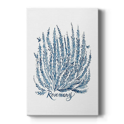 Summer Herb Garden Sketches III - Canvas Art Print