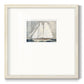 Setting Sail Premium Framed Print Double Matboard