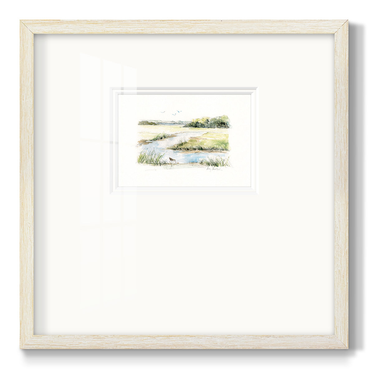 Early Morning II Premium Framed Print Double Matboard