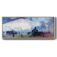 Saint Lazare Station in Paris - Floater Framed Canvas Print
