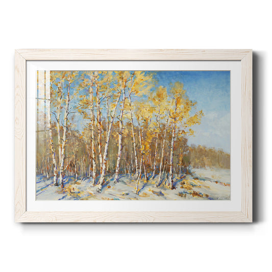 Autumn Trees-Premium Framed Print - Ready to Hang