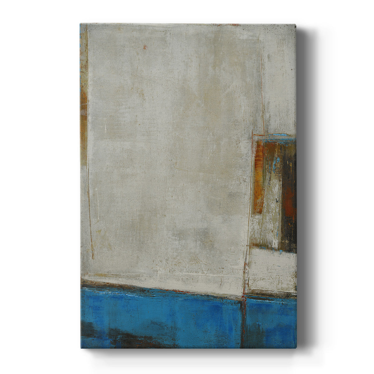 A Warped Window Premium Gallery Wrapped Canvas - Ready to Hang