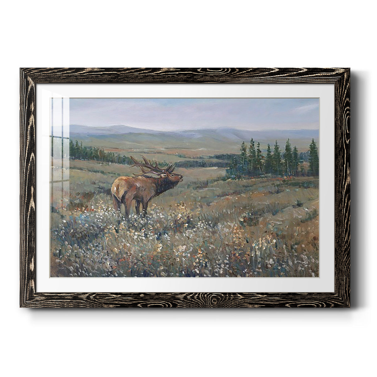 Western Wildlife I - Barnwood Framed Art Print