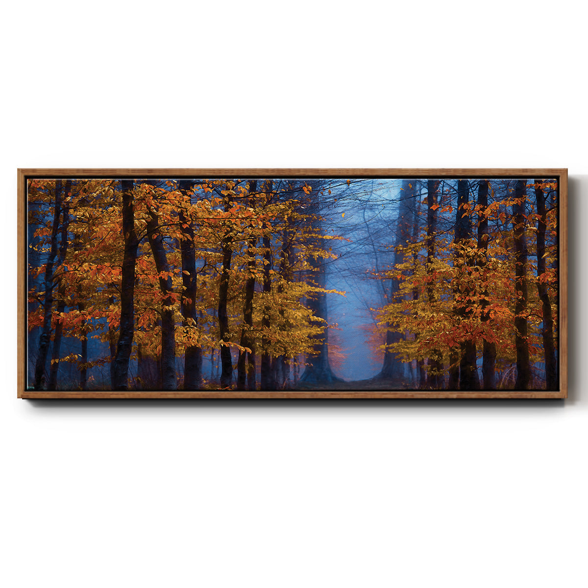 The Path of Midas - Floater Framed Canvas Print