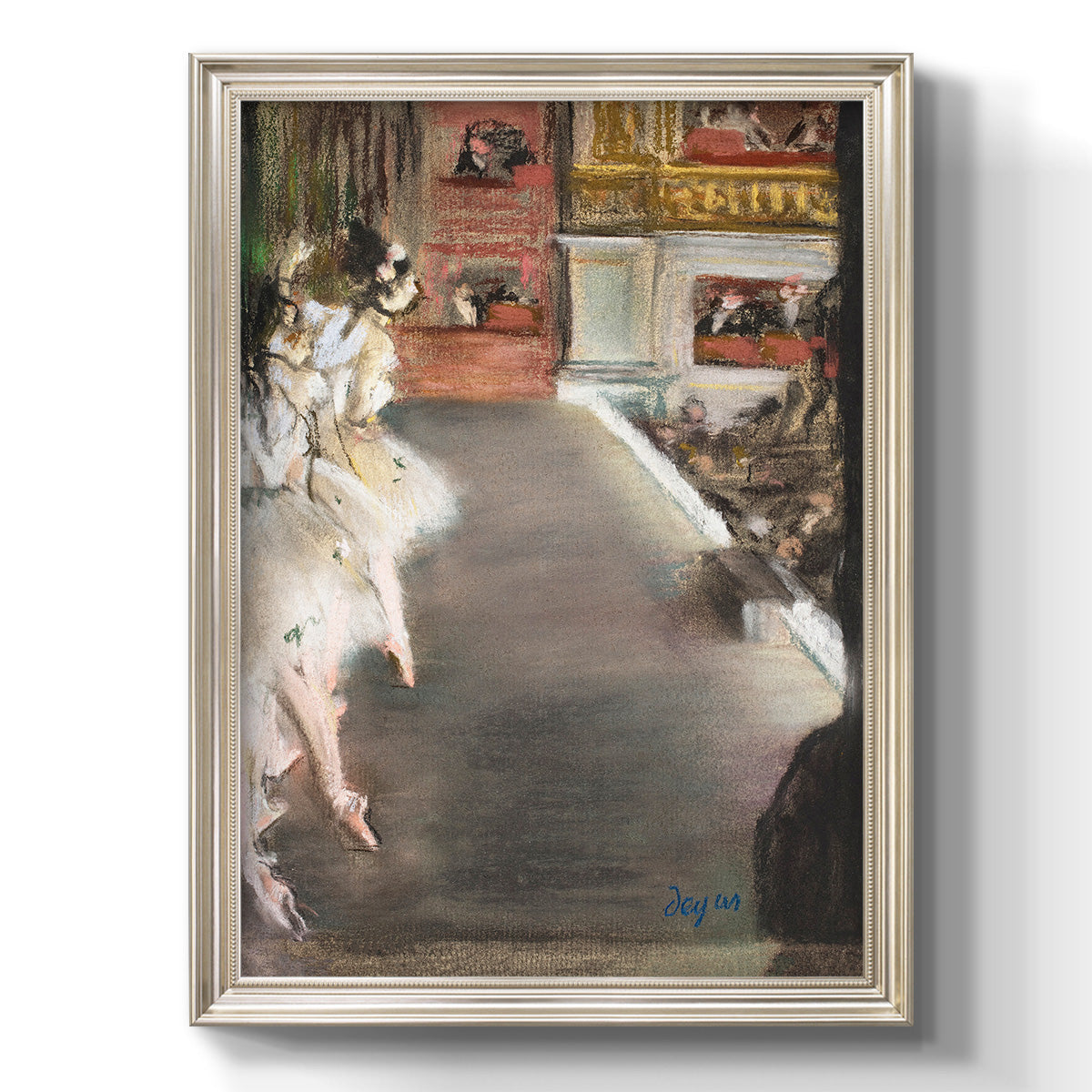 Dancers at the Old Opera House - Ornate Framed Canvas Print