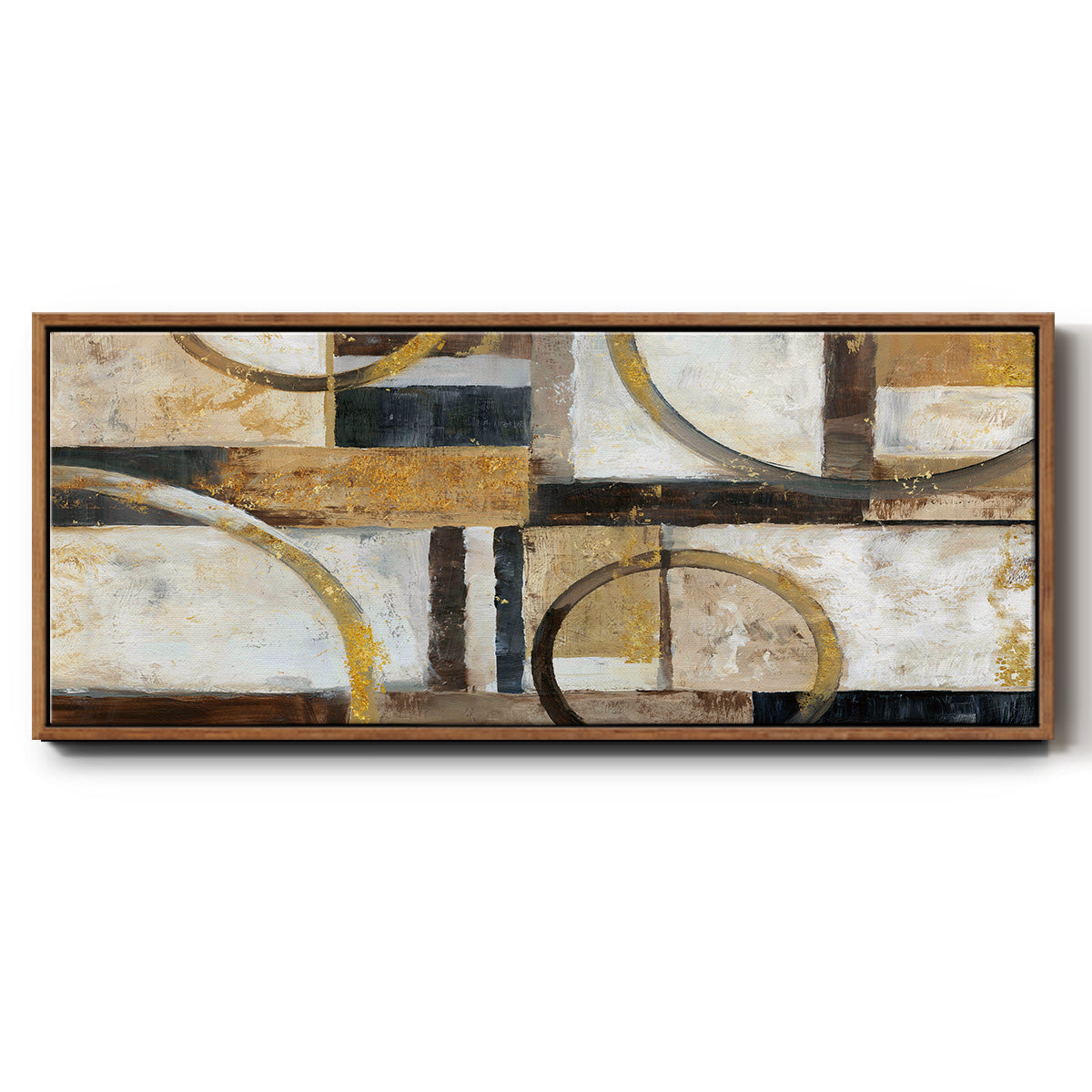 Interplay - Floater Framed Canvas Print