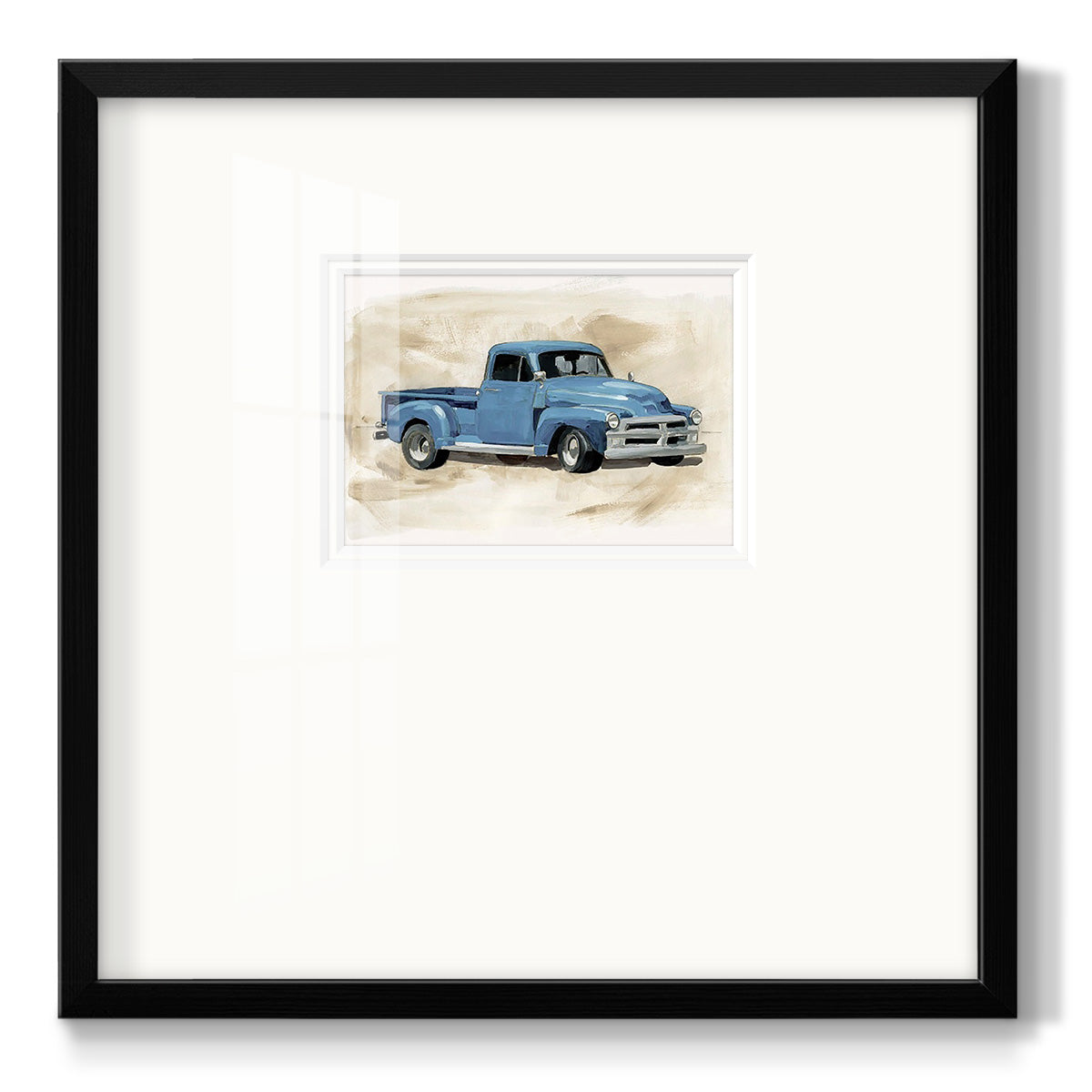 Pickup I Premium Framed Print Double Matboard