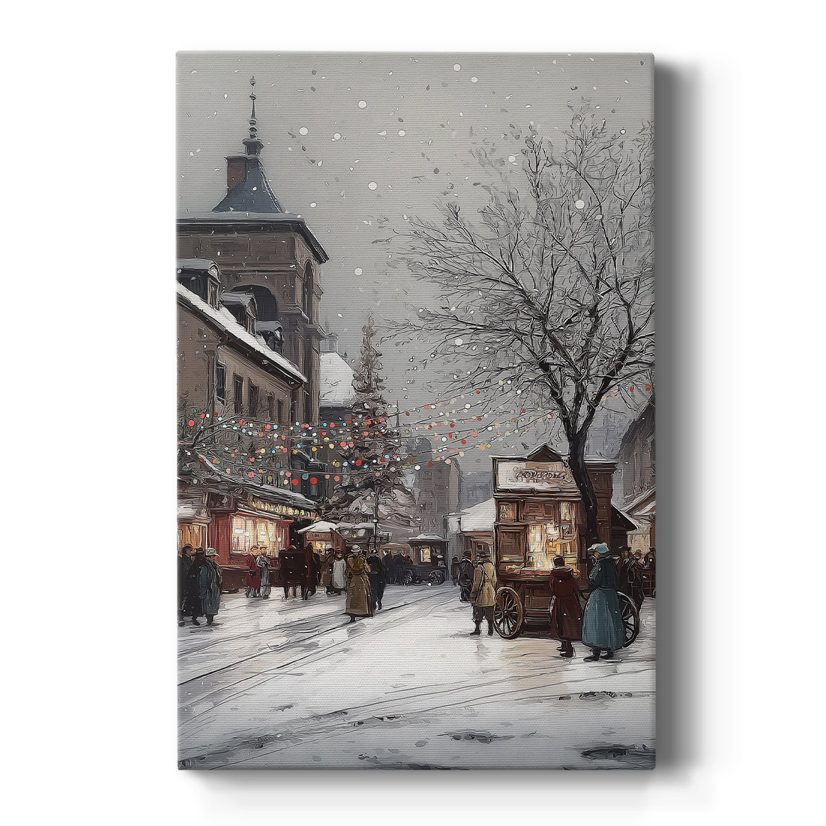 Soft Linen Promise - Canvas Art Print