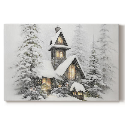 Pearled Dusk Promise - Canvas Art Print