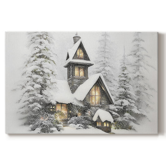 Pearled Dusk Promise - Canvas Art Print