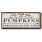 Pumpkin Patch I - Floater Framed Canvas Print
