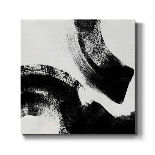 Block Brushwork VI - Canvas Art Print