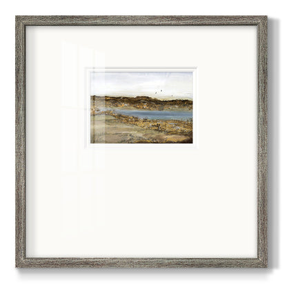 RETREATING WITHIN Premium Framed Print Double Matboard