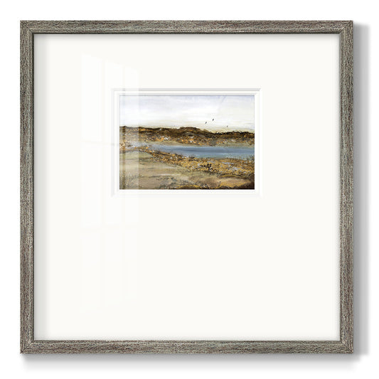 RETREATING WITHIN Premium Framed Print Double Matboard