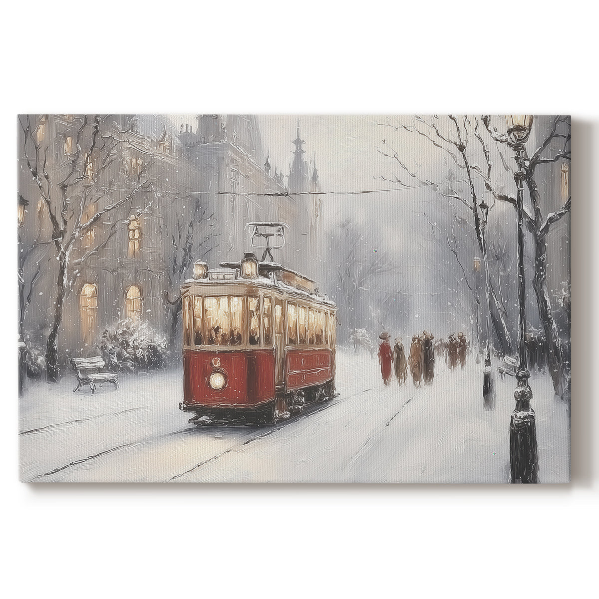 Skies of Pearled Promise - Canvas Art Print