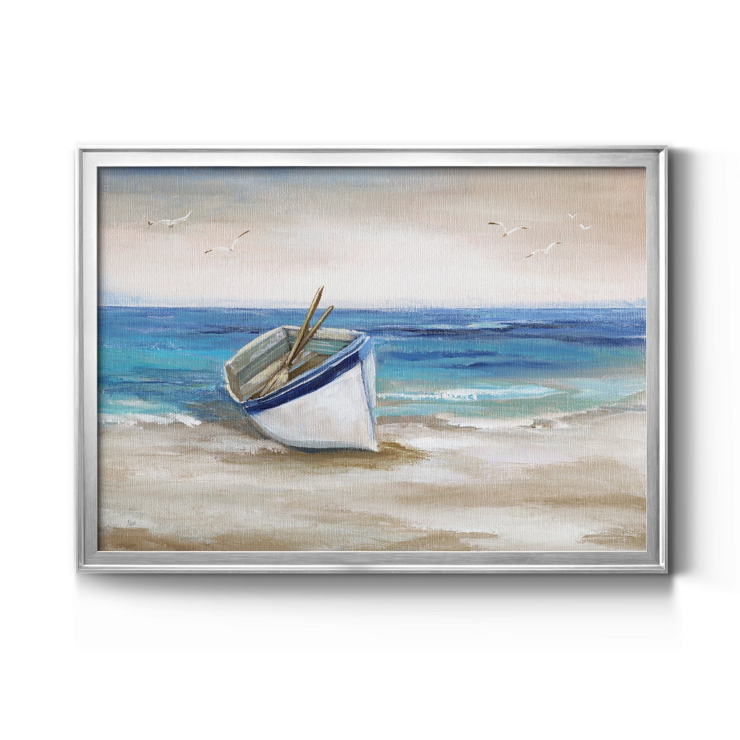 Shore Excursion - Modern Framed Canvas Print