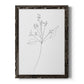 Botanical Gesture V - Premium Canvas Framed in Barnwood - Ready to Hang