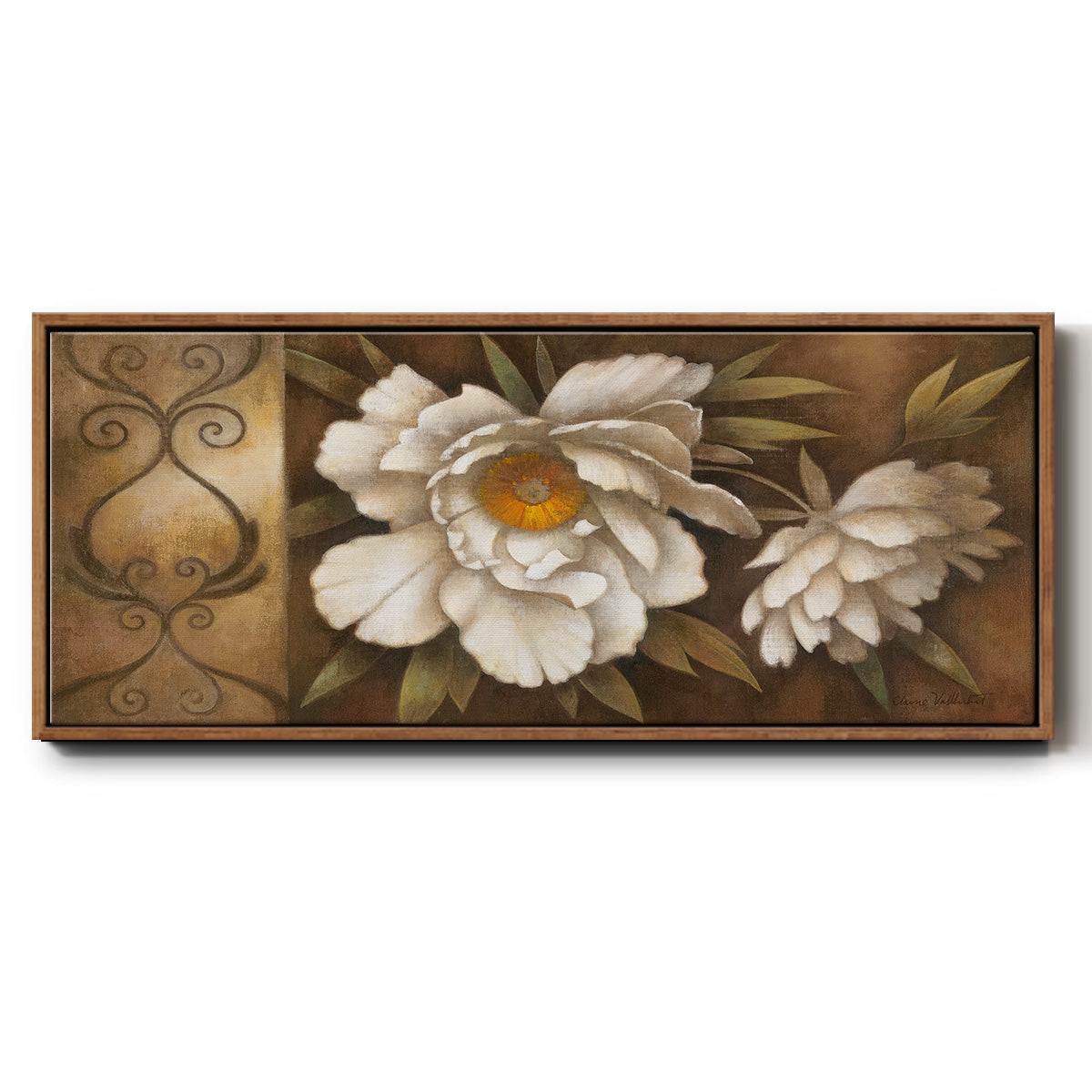 Southern Dusk I - Floater Framed Canvas Print