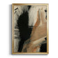 Baked Paintstrokes I - Modern Framed Canvas Print