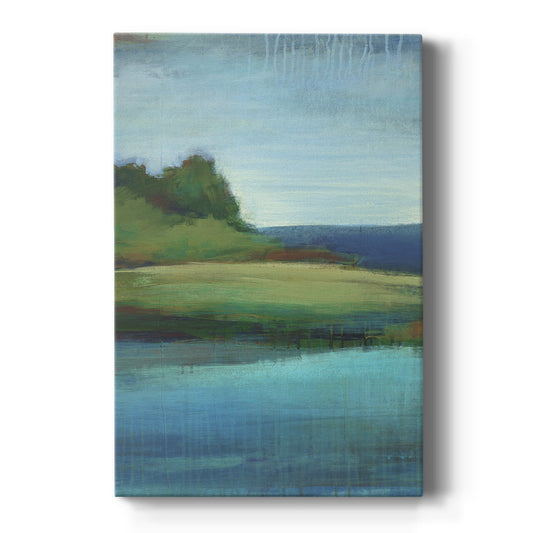 Silent Lakeside I Premium Gallery Wrapped Canvas - Ready to Hang