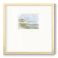 Sea Cove Impression II - Double Matboard Framed Print