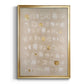 Embellished Cobblestone II - Modern Framed Canvas Print