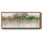 Subtle Meadow Reflections - Floater Framed Canvas Print
