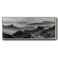 Mountains of the Great Wall - Floater Framed Canvas Print