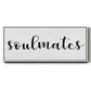 Soulmates - Floater Framed Canvas Print