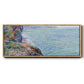 The Sea Seen from the Cliffs of Fecamp, 1881 - Floater Framed Canvas Print