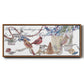 Warm Wishes Collection D - Floater Framed Canvas Print