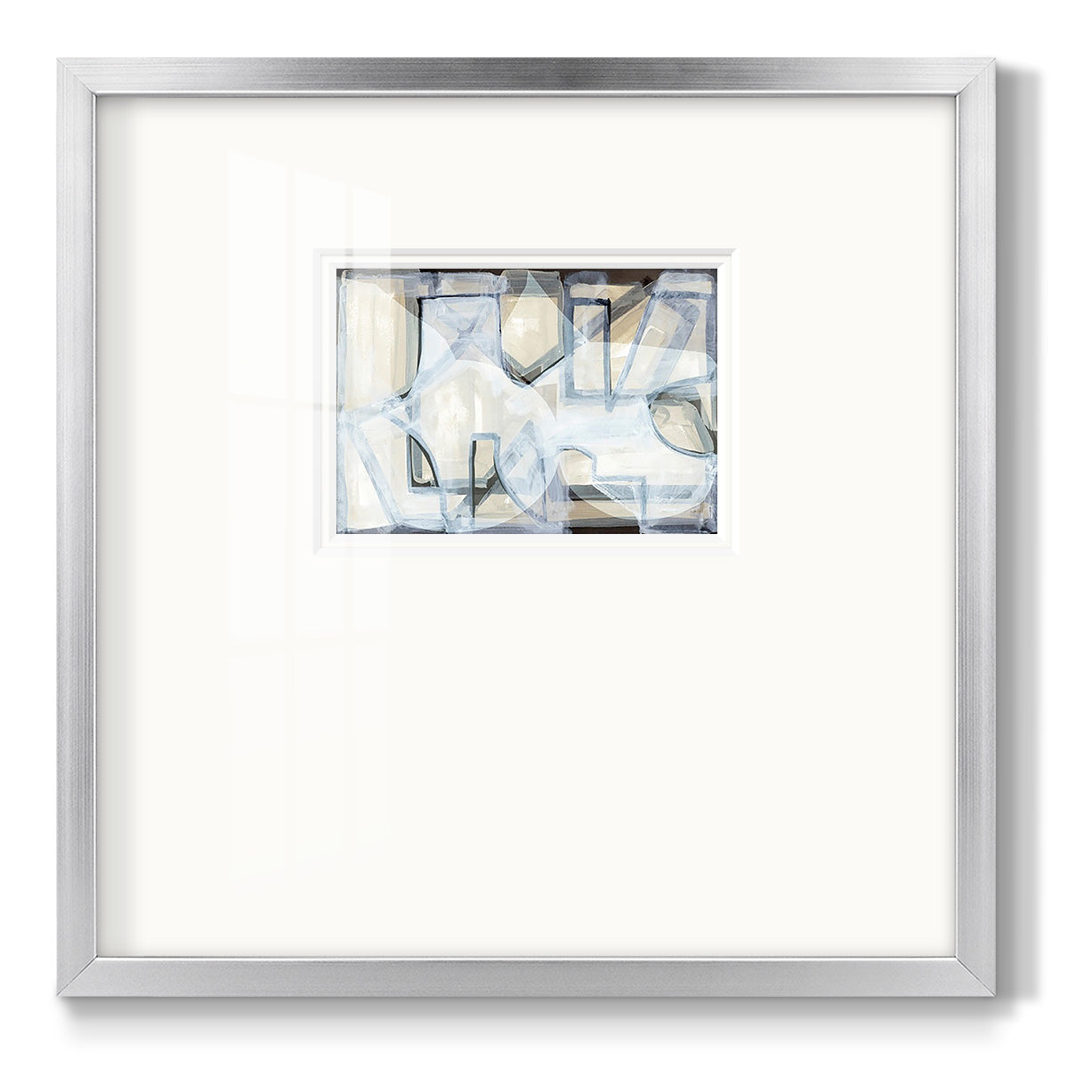 B&W I - Double Matboard Framed Print