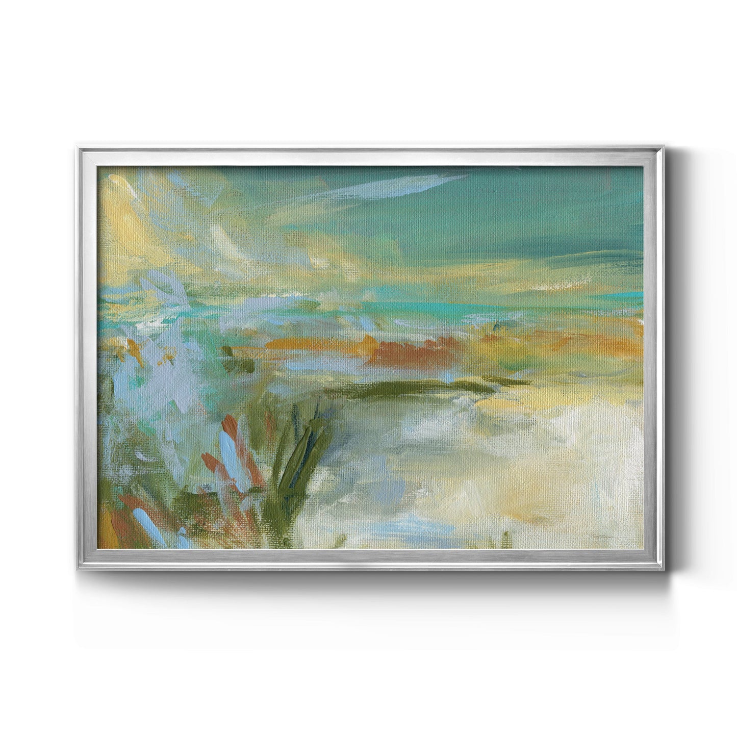 Sandy Beach Premium Classic Framed Canvas - Ready to Hang